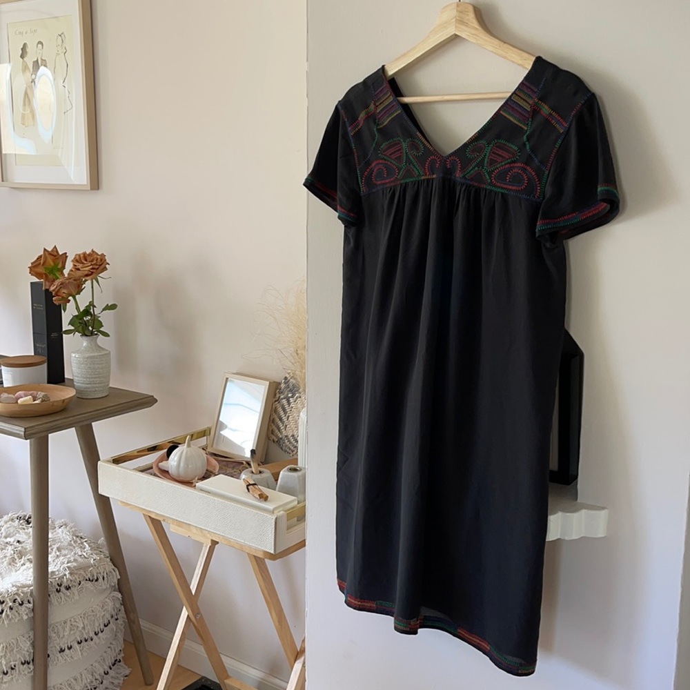 Madewell Silk Shift Dress